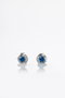 Heliophilia Silver Pendientes de Plata Esterlina 925 con Circonita